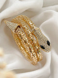 Ishhaara Gold Plated Snake Bracelet