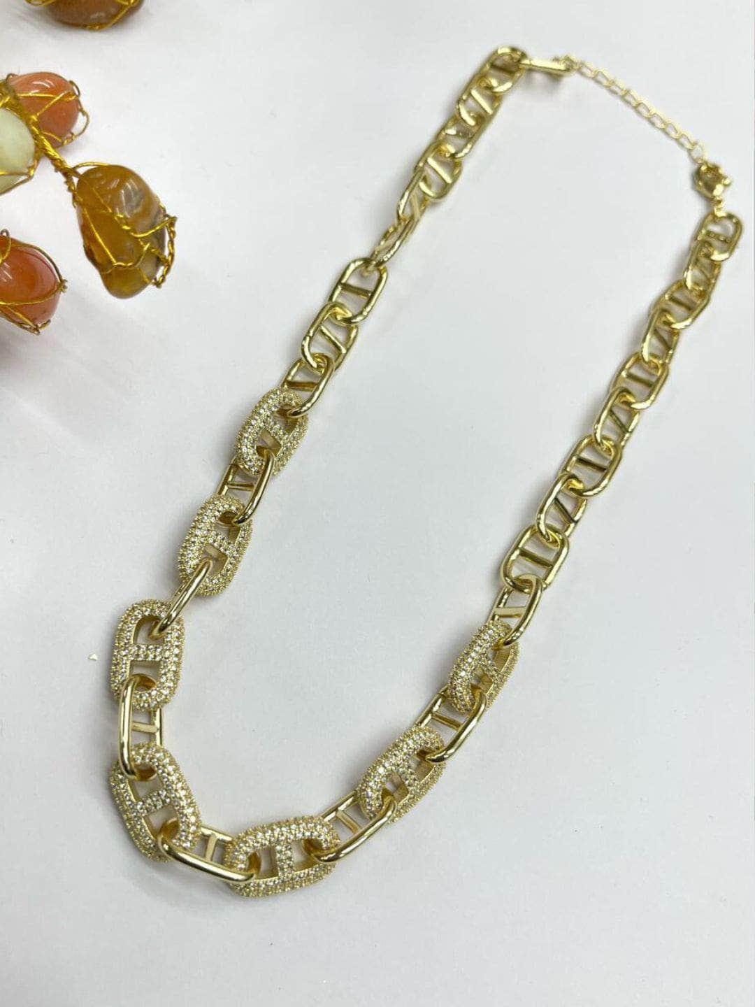 Ishhaara Premium Bling Cz Chain
