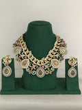 Ishhaara Gold Tone Designer Sabyasachi Inspired Necklace Set
