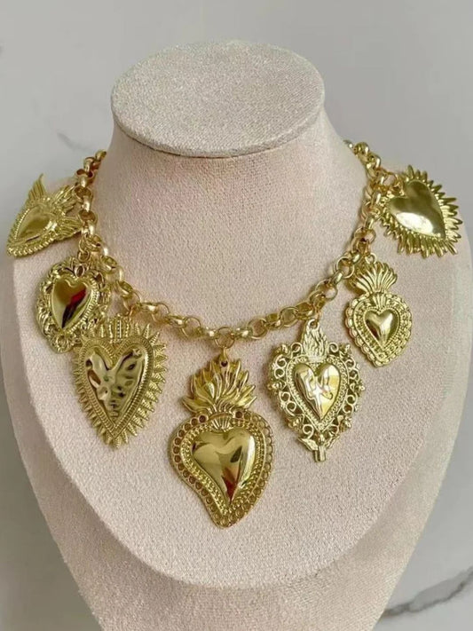 Ishhaara Golden Reverie Necklace