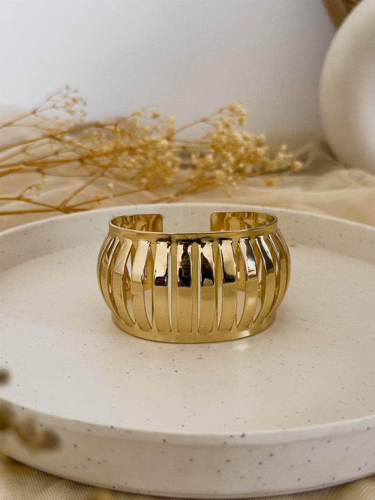 Ishhaara Gorgeous Gold Vermeil Sterling Bracelet