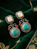 Ishhaara Graceful Multicolor Contemporary Earrings