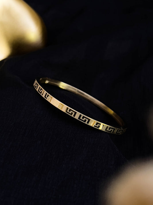 Ishhaara Greek Key Bracelet