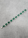 Ishhaara Green Gorgeous Drop Bracelets