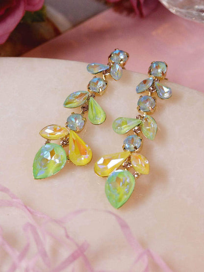 Ishhaara Gradient Drop Earrings Oceanic