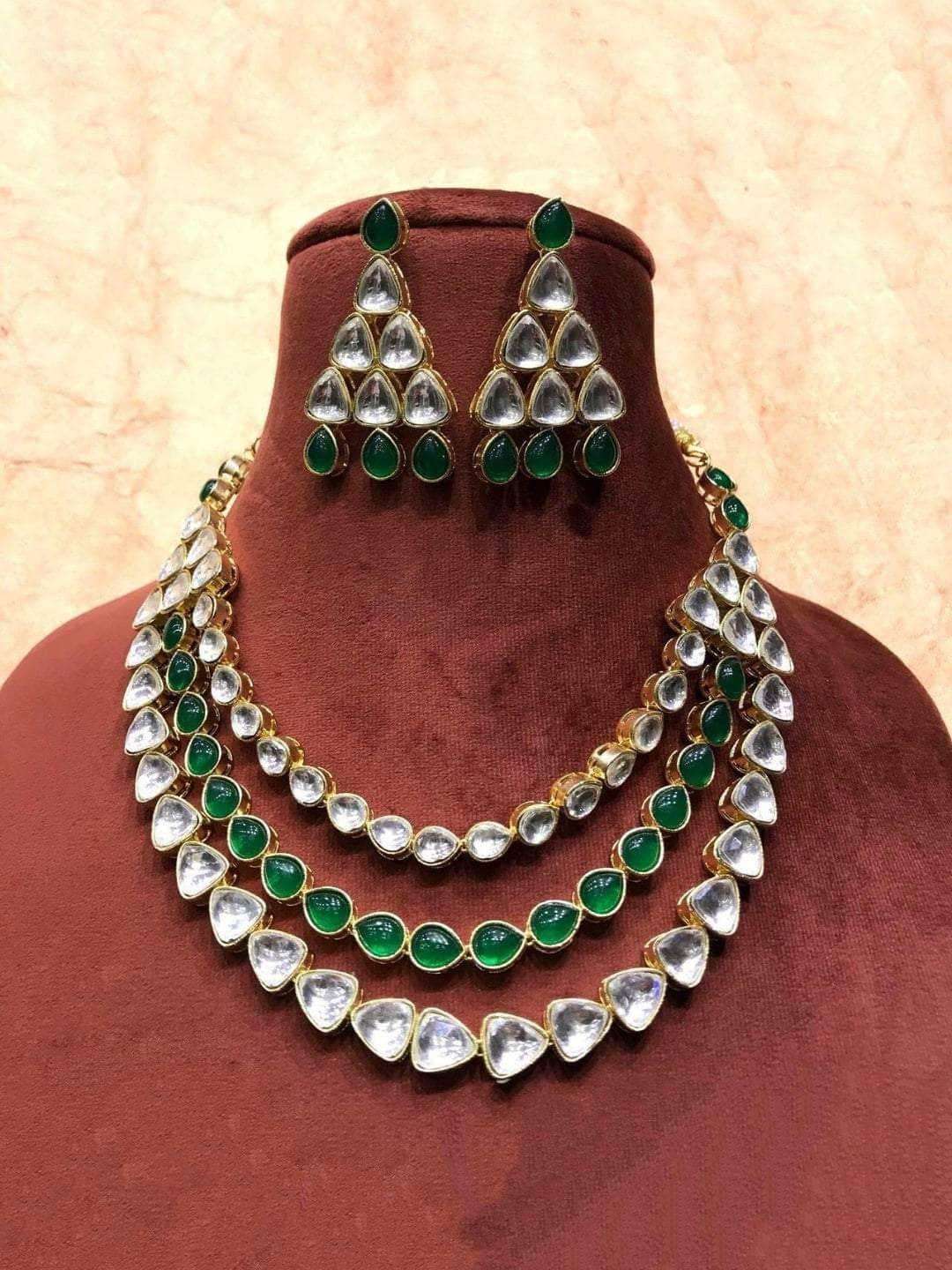 Ishhaara Polki Layered Necklace