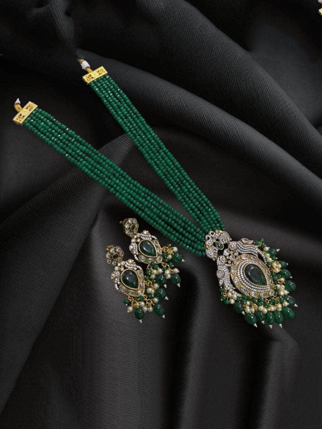 Ishhaara Green Reclaim Elegant Necklace