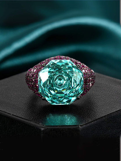 Ishhaara Green Royal Chroma Ring