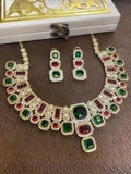 Ishhaara Green Sabyasachi Inspired Stone Studded Choker