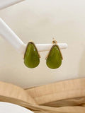Ishhaara Green Vintage Opal Cuff Earrings