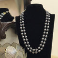 Ishhaara Grey Baroque Drop Pearls