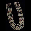 Ishhaara Grey Semi Precious 5 Layered Necklace