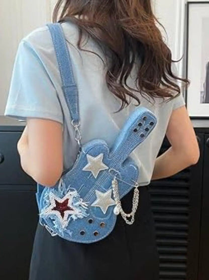 Ishhaara Guitar Shaped Shoulder Bag