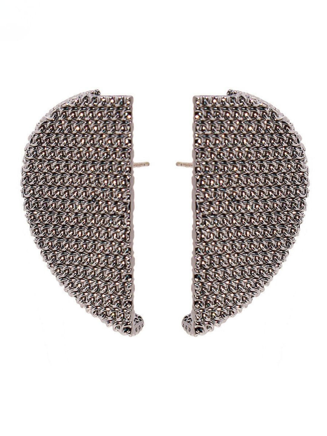 Ishhaara Half Moon Studs