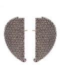 Ishhaara Half Moon Studs