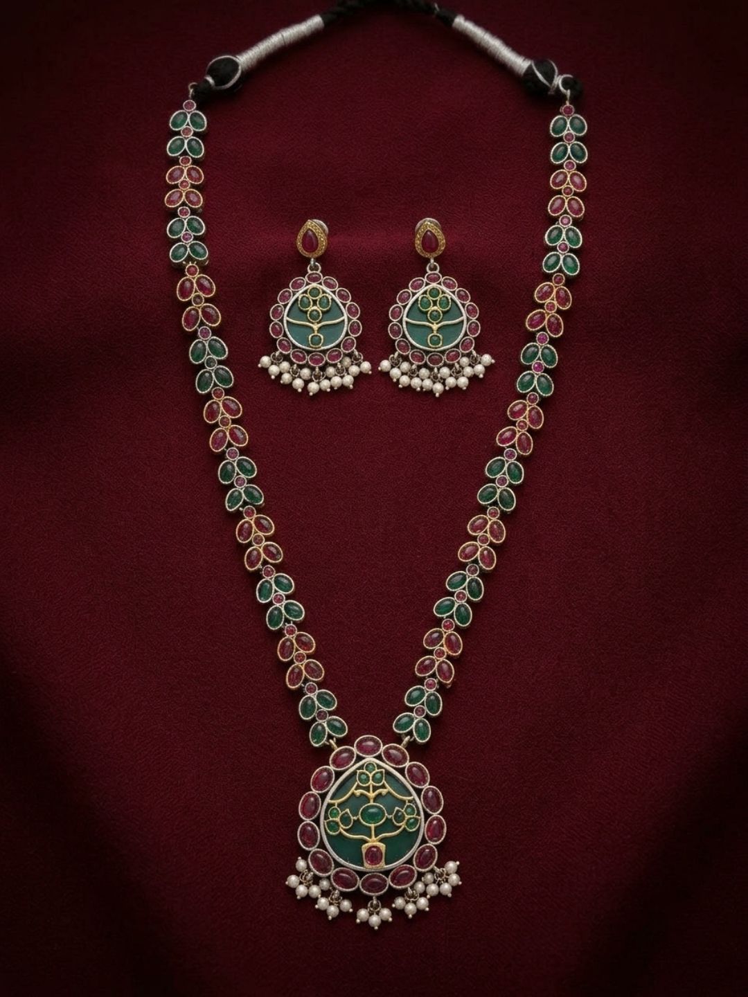 Ishhaara Hancrafted Terrakotta Neckalce