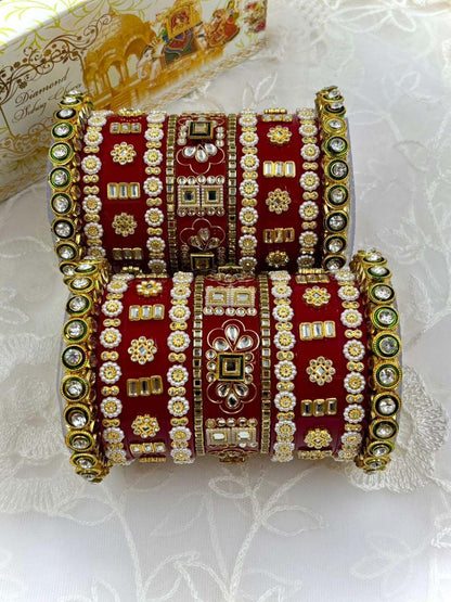 Ishhaara Hand Crafted Traditional Rajasthani Chuda Bangles