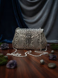 Ishhaara Hand Made Silver Plated Ladies Purse