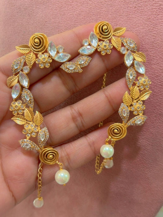 Ishhaara Handcrafted Jhala Designed Earcuff Earrings