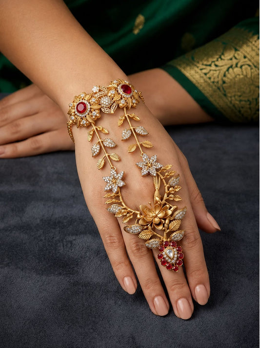 Ishhaara Handcrafted Rajwadi Hathphool