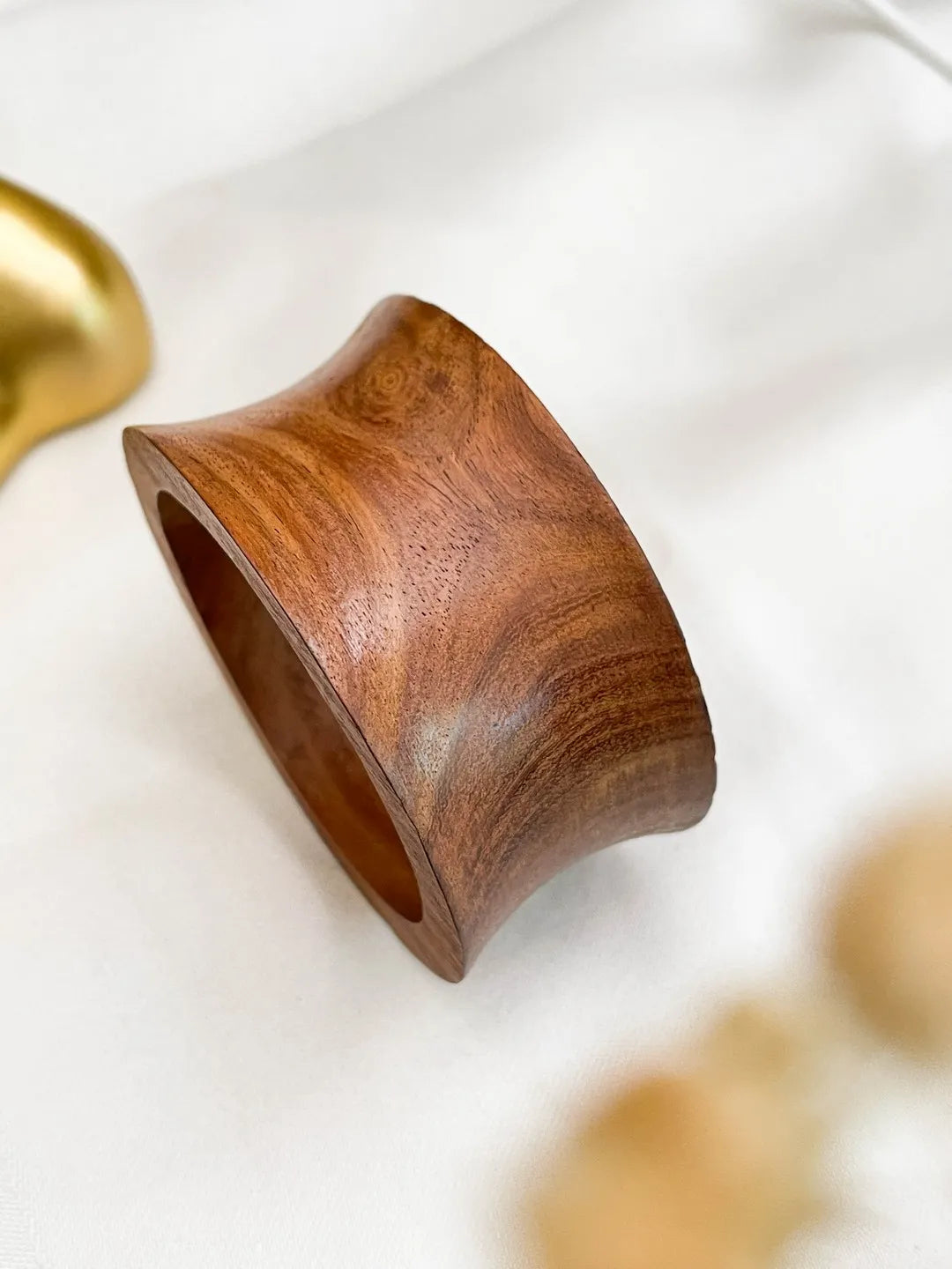 Ishhaara Handcrafted Wooden Bangle