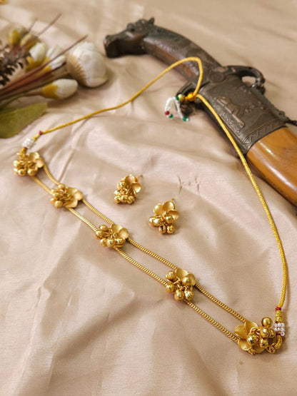 Ishhaara Handmade Gold Plated Choker Set