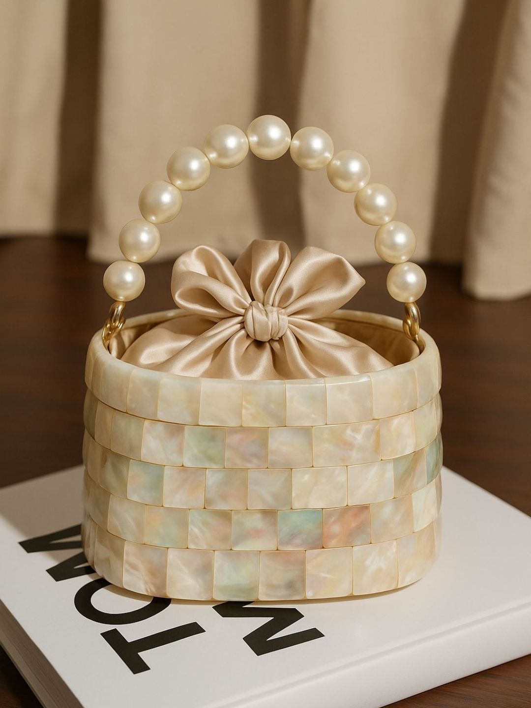 Ishhaara Handmade Mosaic Pattern Clutch