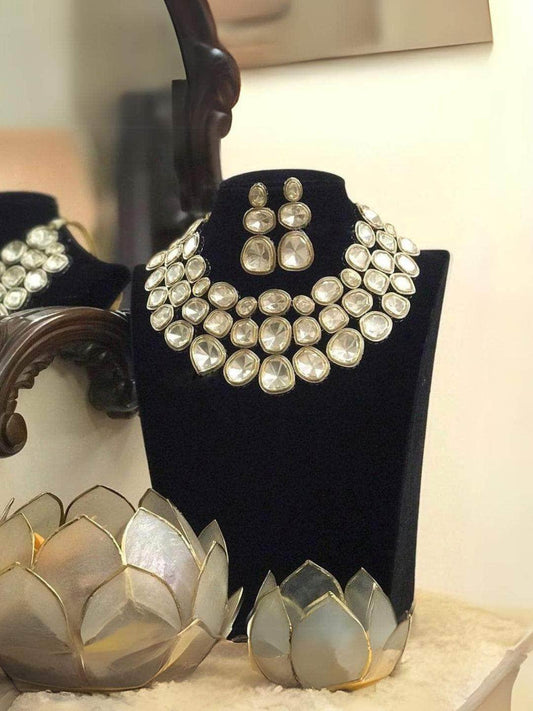 Ishhaara Handmade Polki Necklace