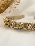 Ishhaara Handmade Royal Tiara Hairband