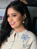 Ishhaara Harshdeep Kaur In Nest Pearl Earrings
