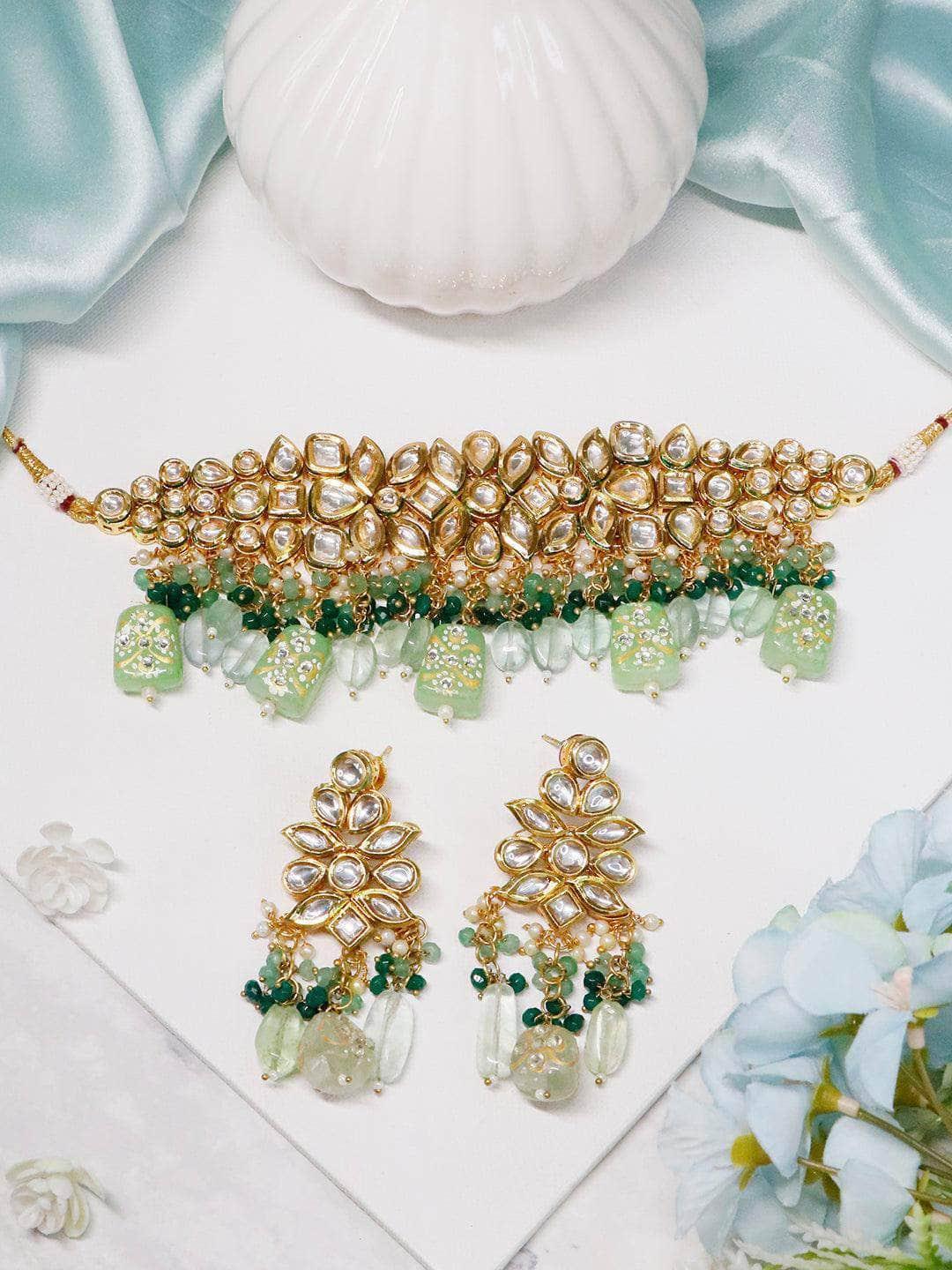 Ishhaara Hastu Goyal In Kundan Semi Precious Choker