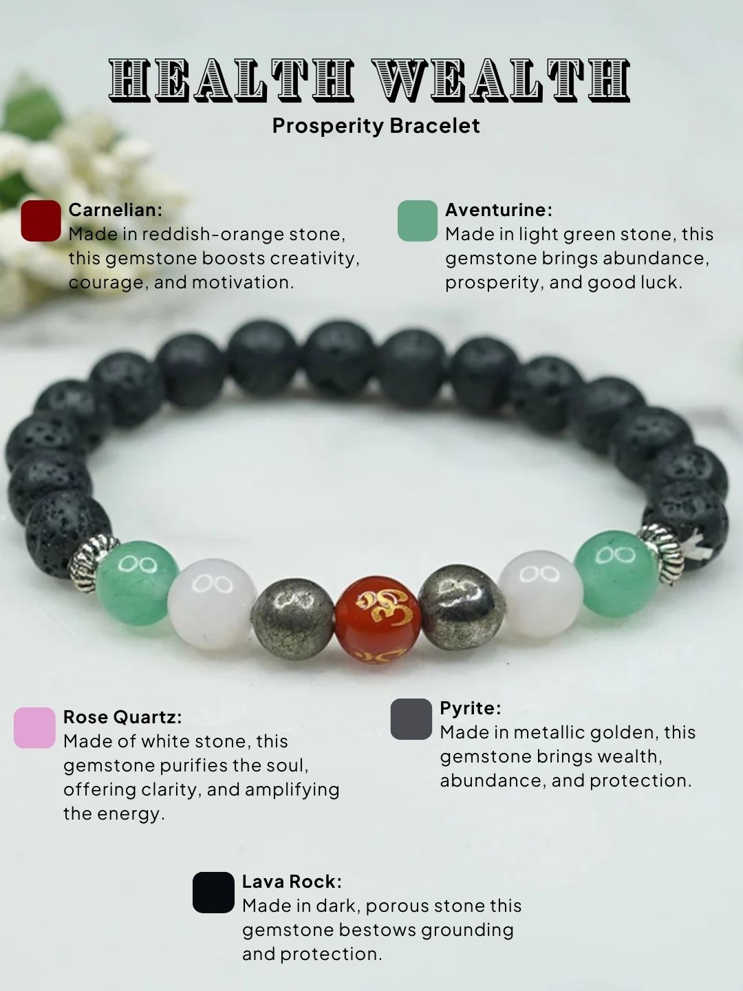 Ishhaara Health Wealth Prosperity Bracelet