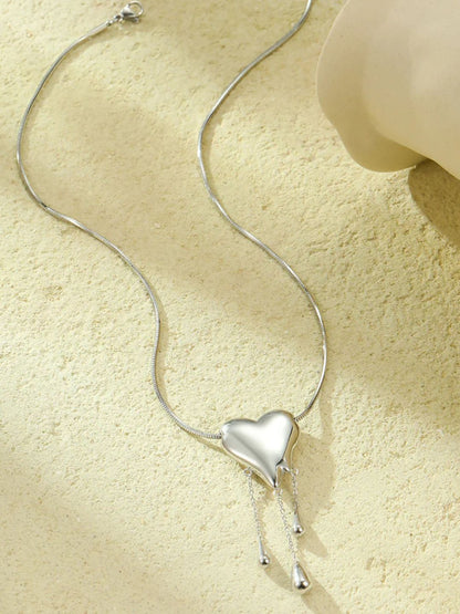 Ishhaara Heart Drip Necklace