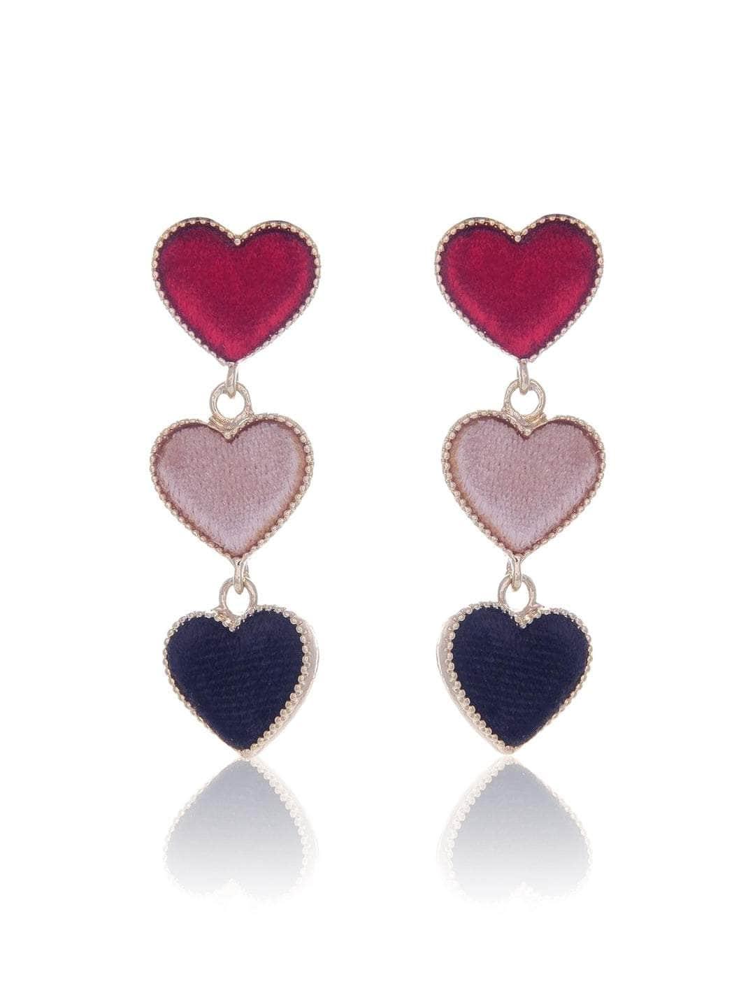 Ishhaara Heart Heart Earrings