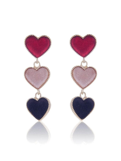 Ishhaara Heart Heart Earrings
