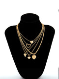 Ishhaara Heartstrings Stack Necklace