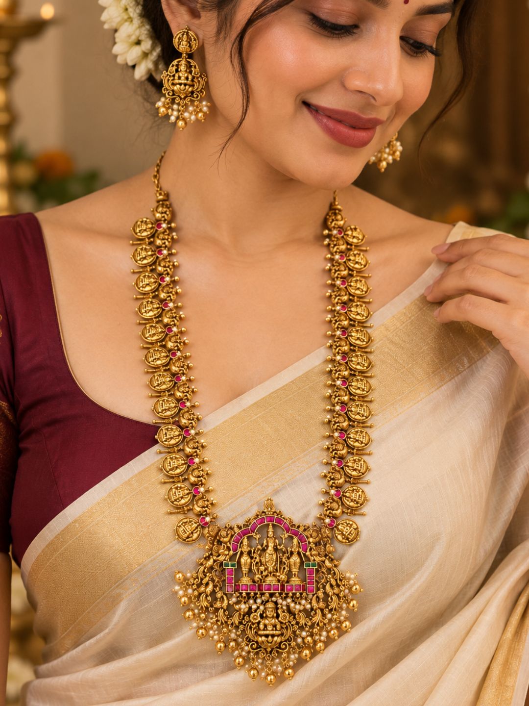 Ishhaara Heavy Bridal Nakshi Haram