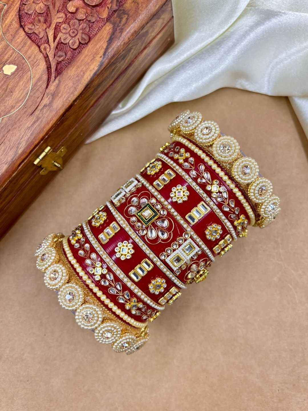 Ishhaara Heavy Rajwadi Bridal Chuda Set