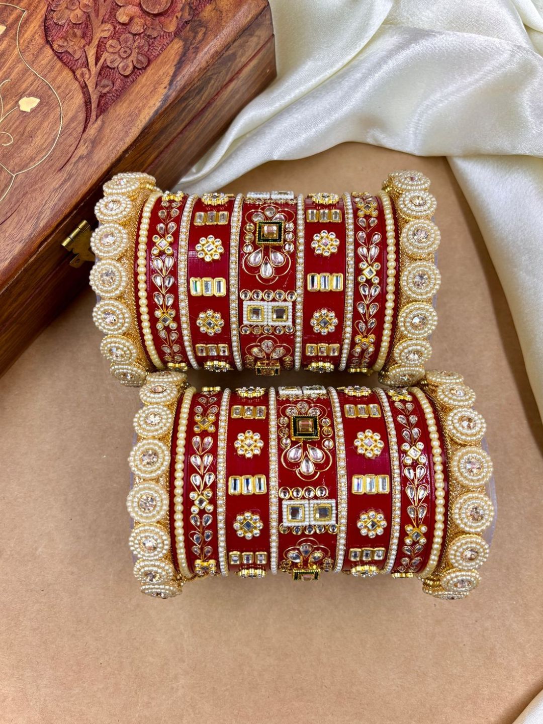 Ishhaara Heavy Rajwadi Bridal Chuda Set