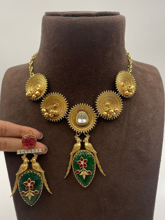 Ishhaara Heritage Hasli Necklace Set