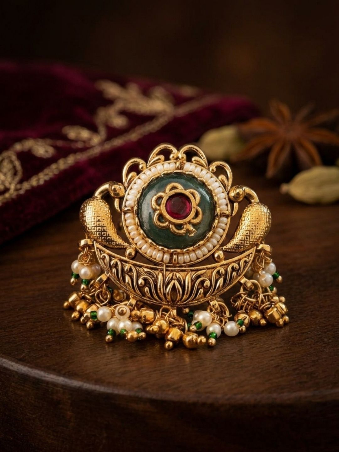 Ishhaara Heritage Rajwadi Ring