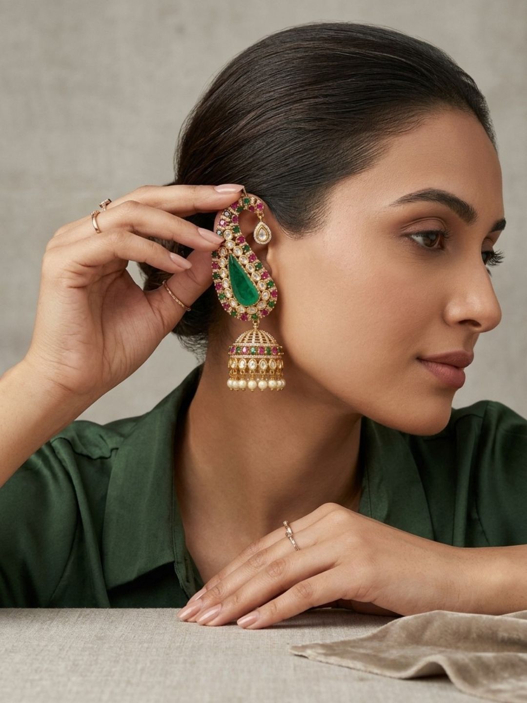 Ishhaara Heritage Traditional Earcuff