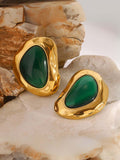 Ishhaara High Quality Baroque Pearl 18K Golden Polish Earring