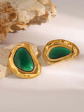 Ishhaara High Quality Baroque Pearl 18K Golden Polish Earring