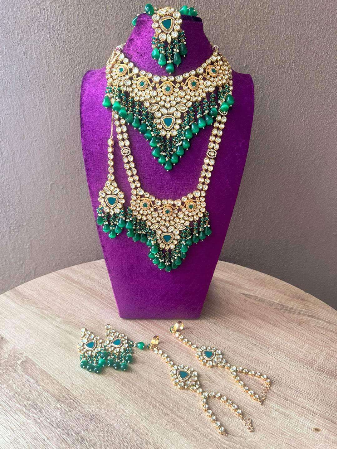 Ishhaara High Quality Kundan Bridal Set