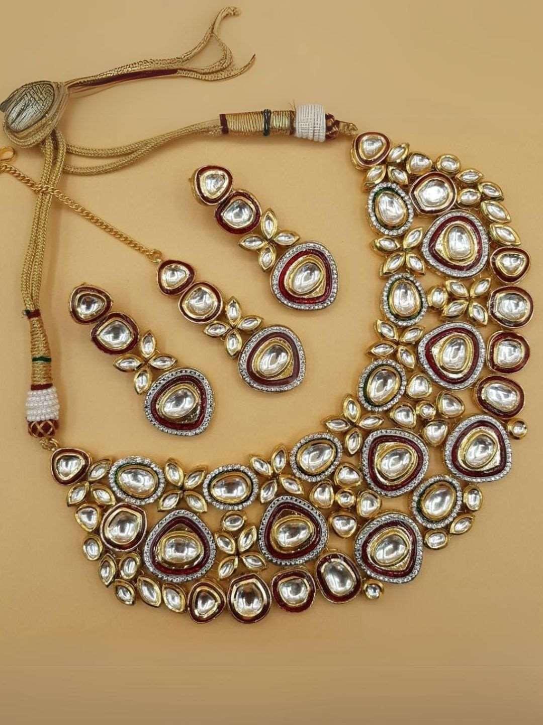 Ishhaara High Quality Kundan Necklace Set