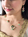 Ishhaara Invisible Jadau Kundan Necklace