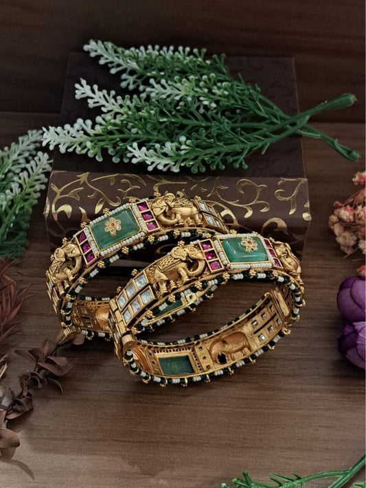 Ishhaara Iravati Heritage Openable Bangles