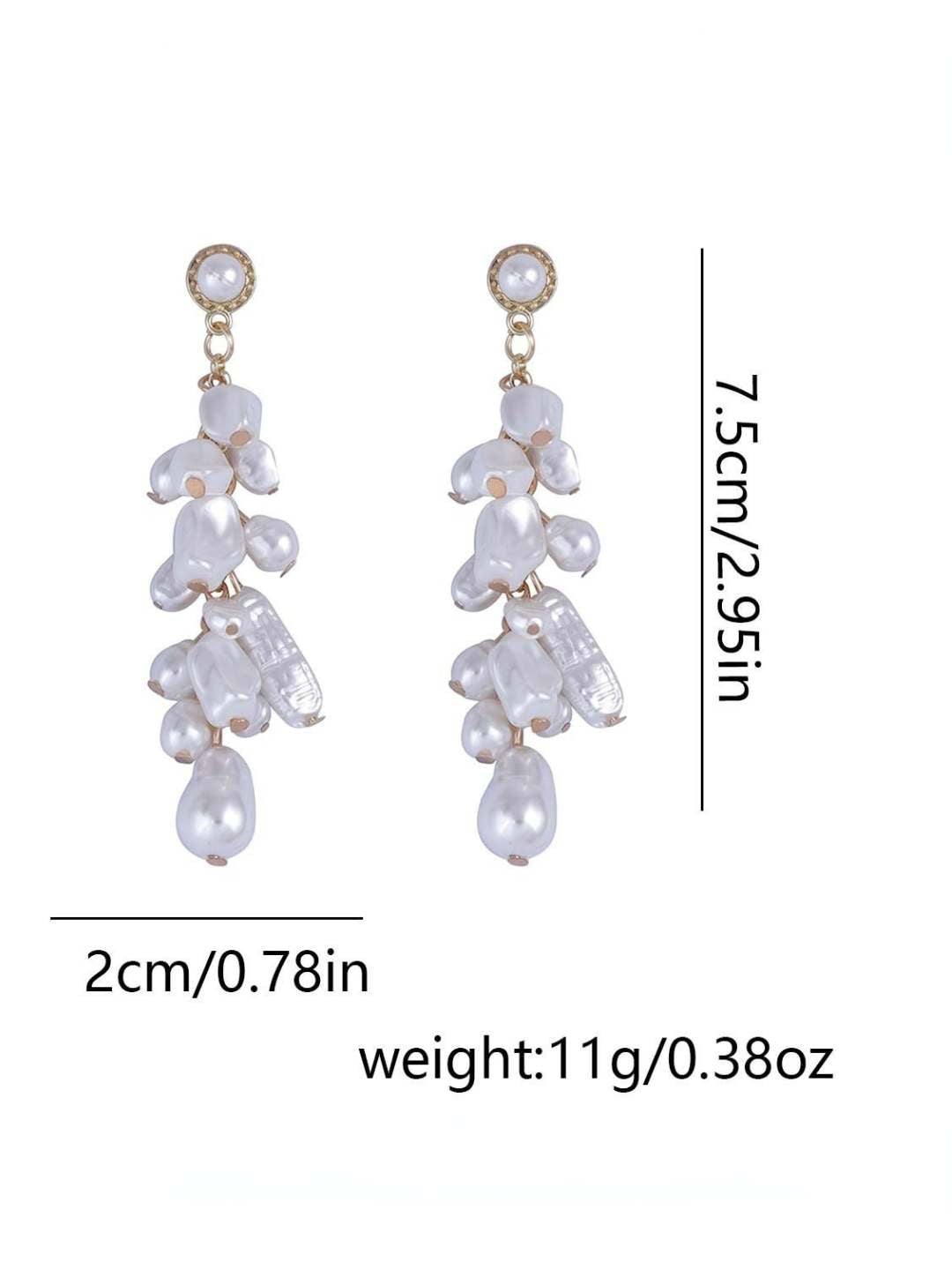 Ishhaara Irregular Pearl Necklace Stack Set