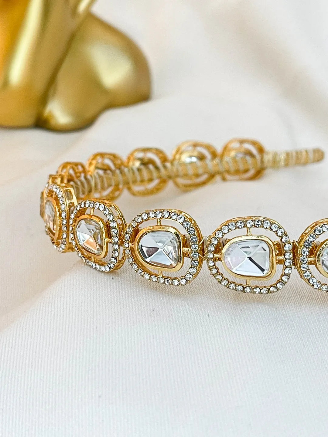 Ishhaara Jadau Kundan Head Band